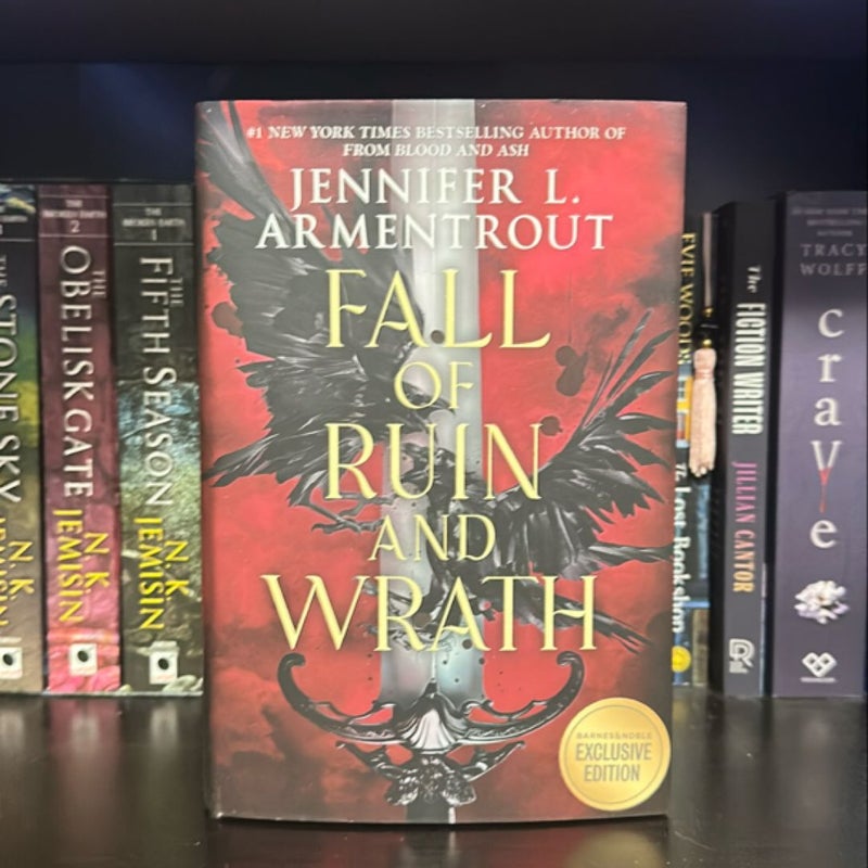 Fall of ruin and wrath Barnes and noble exclusive