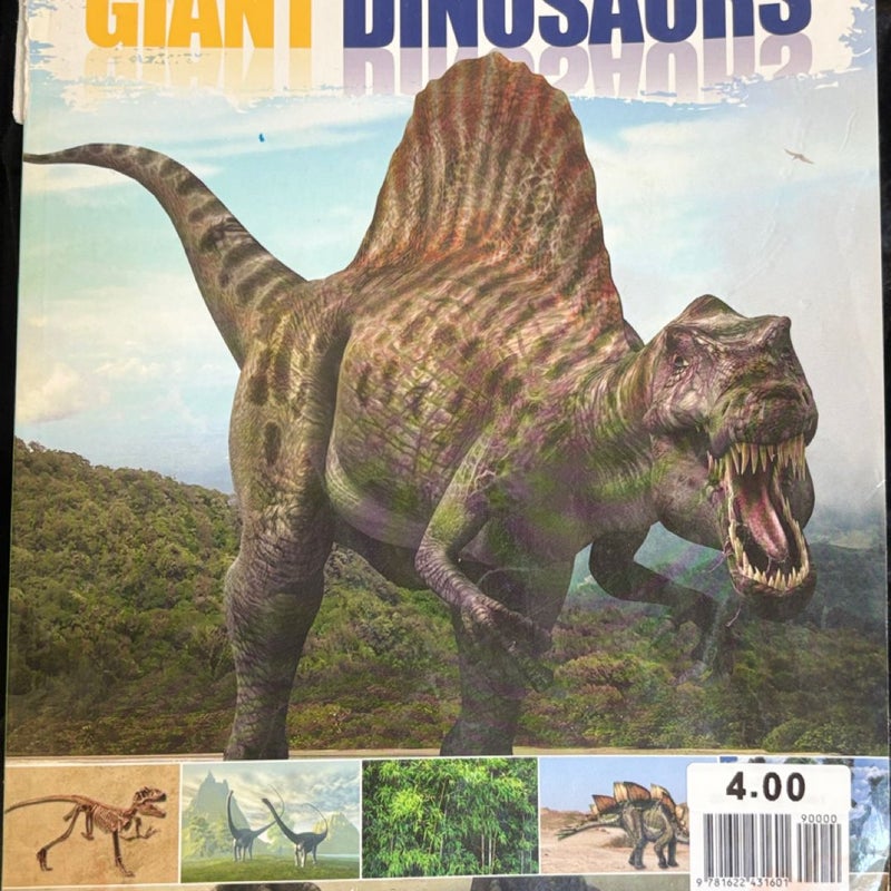 Killer Dinosaurs and Giant Dinosaurs Flip Book