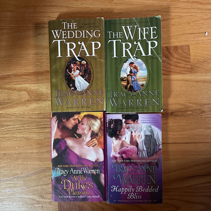 Lot of 4 paperbacks - At the Duke's Pleasure, plus 3 more 