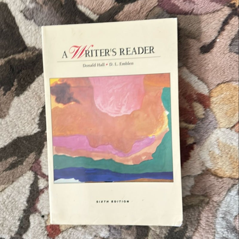 A Writer's Reader