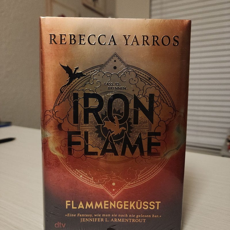 Iron Flame, German Edition with Sprayed Edges