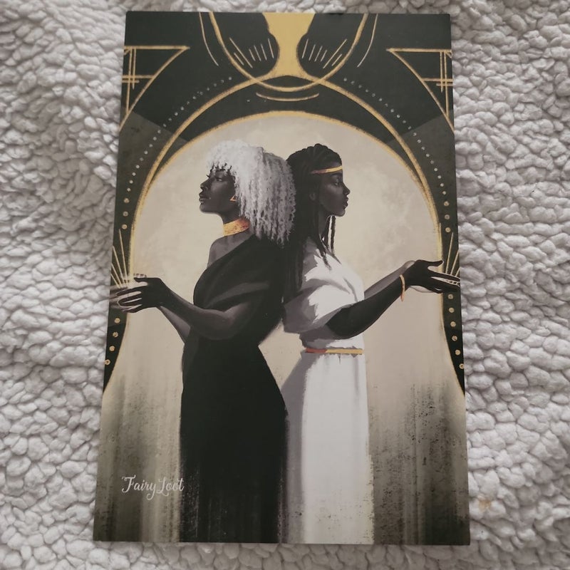 Witches Steeped in Gold Artprint