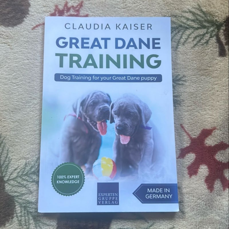 Great Dane Training