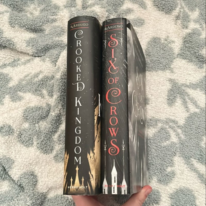 Six of Crows AND Crooked Kingdom FIRST EDITION