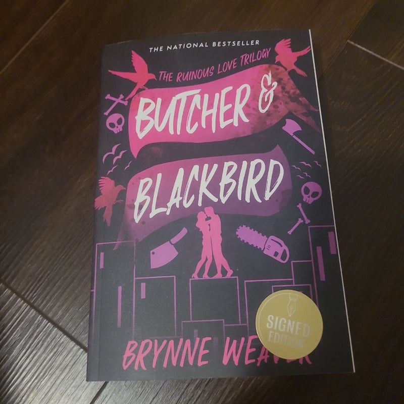 SIGNED Butcher and Blackbird