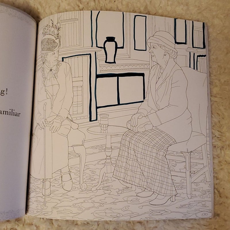 Downton Abbey: the Official Coloring Book 