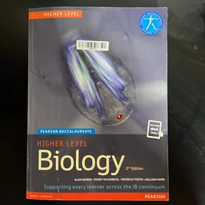 Pearson Baccalaureate Biology Higher Level 2nd Edition Print and Ebook Bundle for the IB Diploma