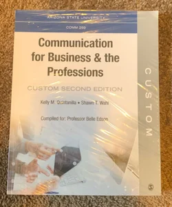 Communication for Business & the Professions
