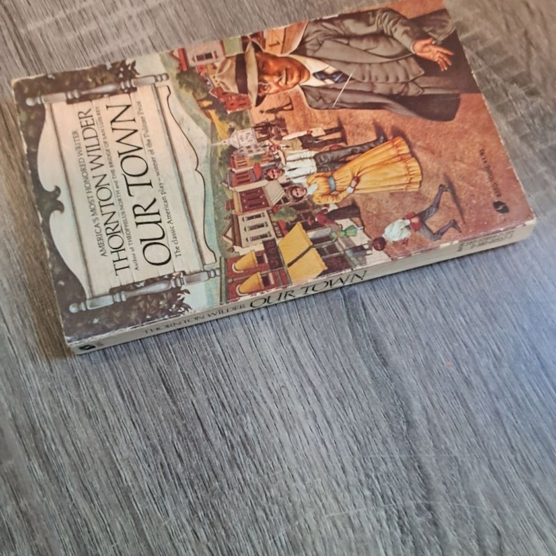 Our Town by Thornton Wilder 1975 Bard Paperback 