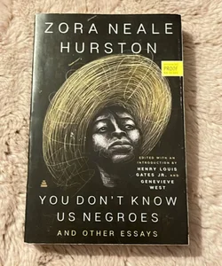 You Don't Know Us Negroes and Other Essays