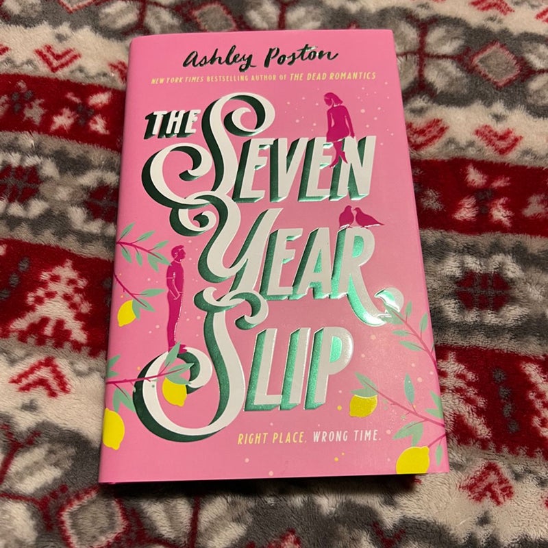 Fairyloot - The Seven Year Slip by Ashley Poston, Hardcover