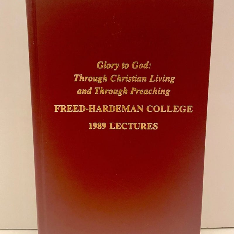Freed-Hardeman College 1989 Lectures