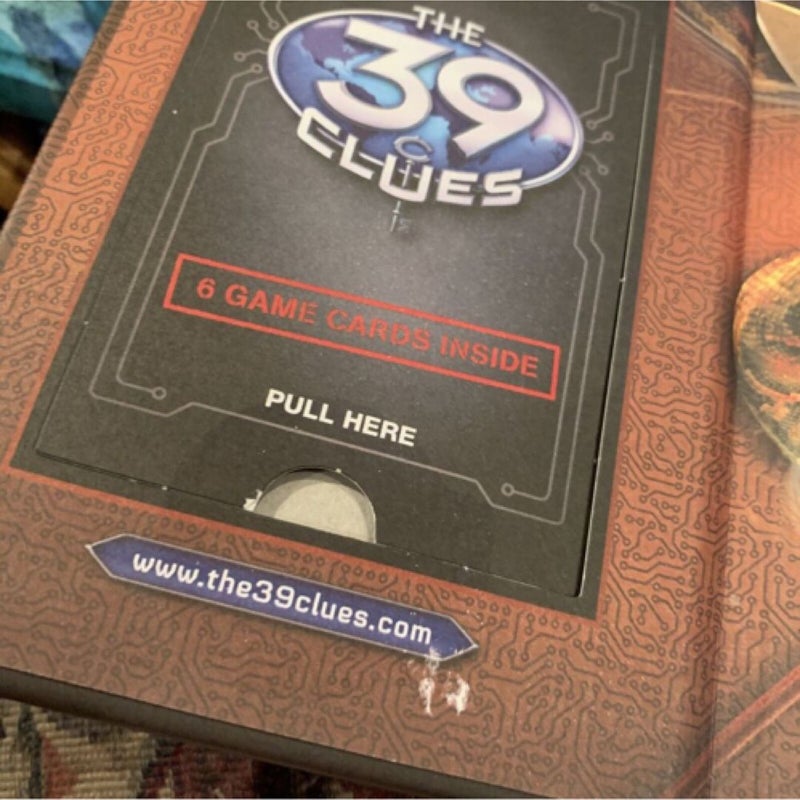 The 39 CLUES Lot Hardbacks (1-9) + The Black Book Of Buried Secrets