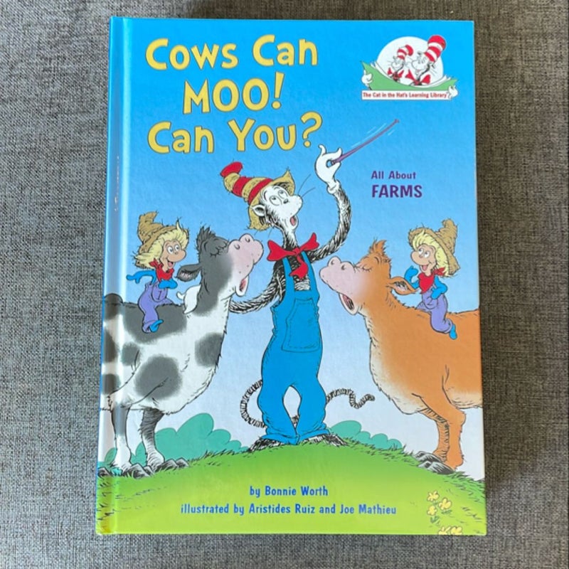 Cows Can Moo! Can You? All about Farms