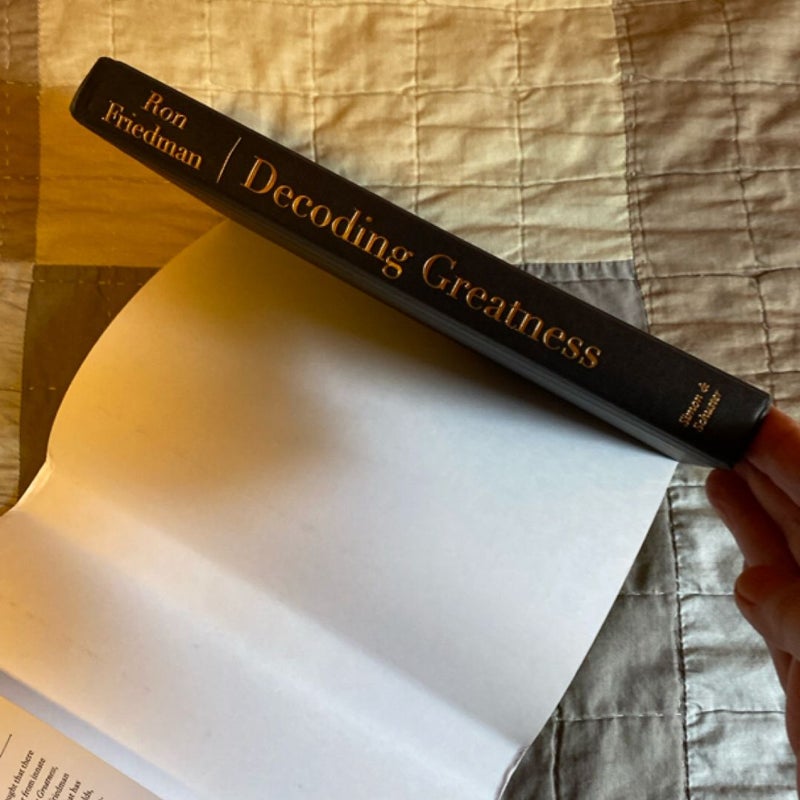 Decoding Greatness