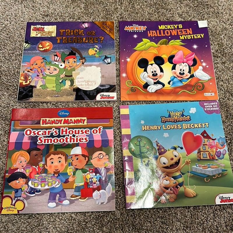 Children’s Picture 4 Book Bundle - Disney
