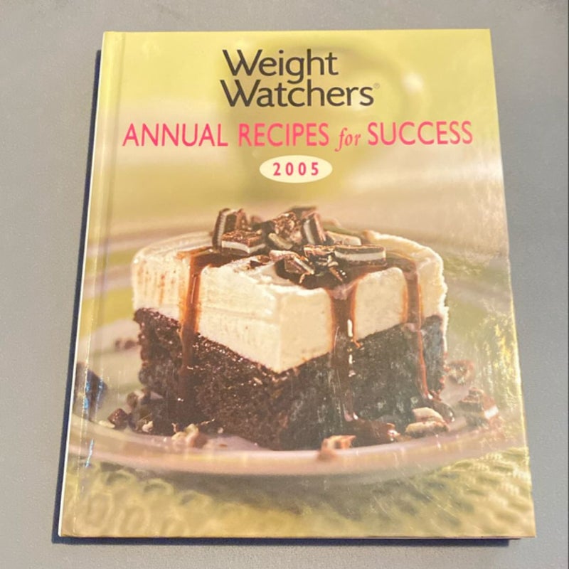 Weight Watchers Annual Recipes for Success 2005