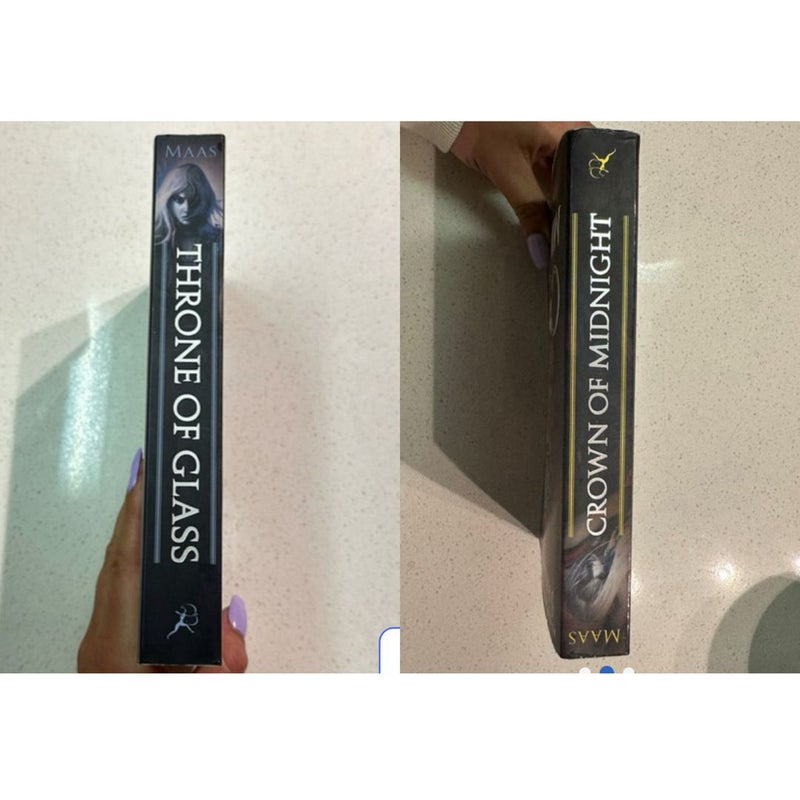 Throne of glass and Crown of Midnight Bundle