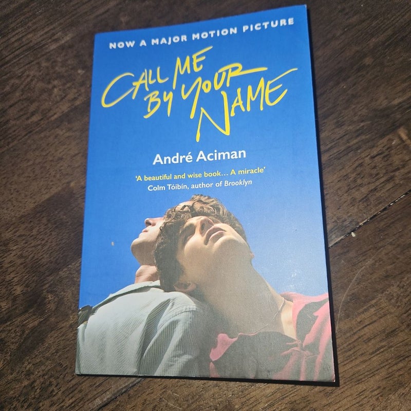Call Me by Your Name (Film Tie-In)