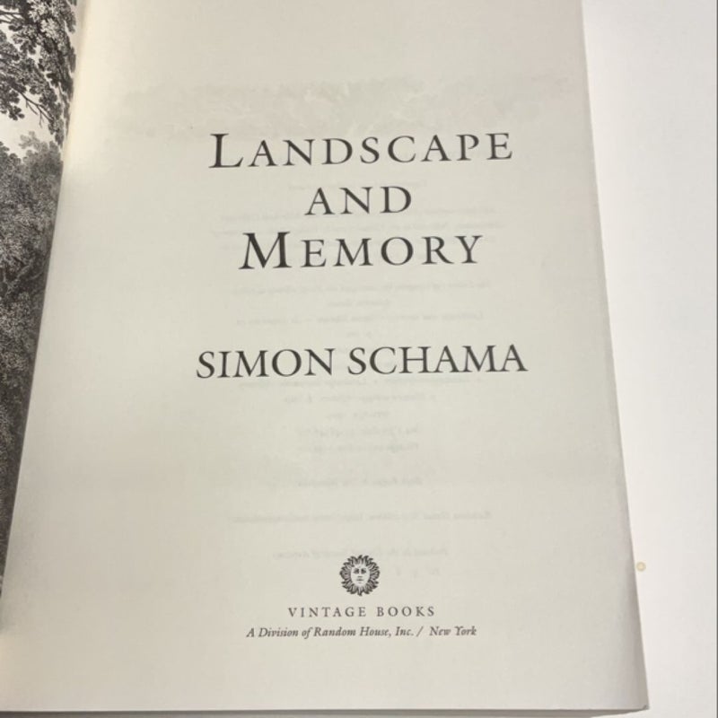 Landscape and Memory