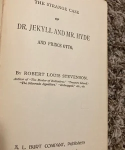 The Strange Case of Dr. Jekyll and Mr. Hyde and Prince Otto