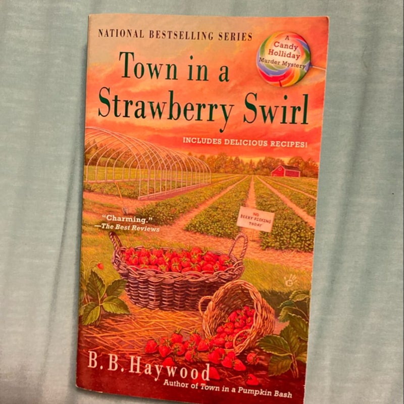 Town in a Strawberry Swirl