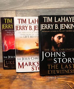 John, Luke, Mark’s Story Tim LaHaye Jerry B. Jenkins 1st Ed HC Jesus Chronicle