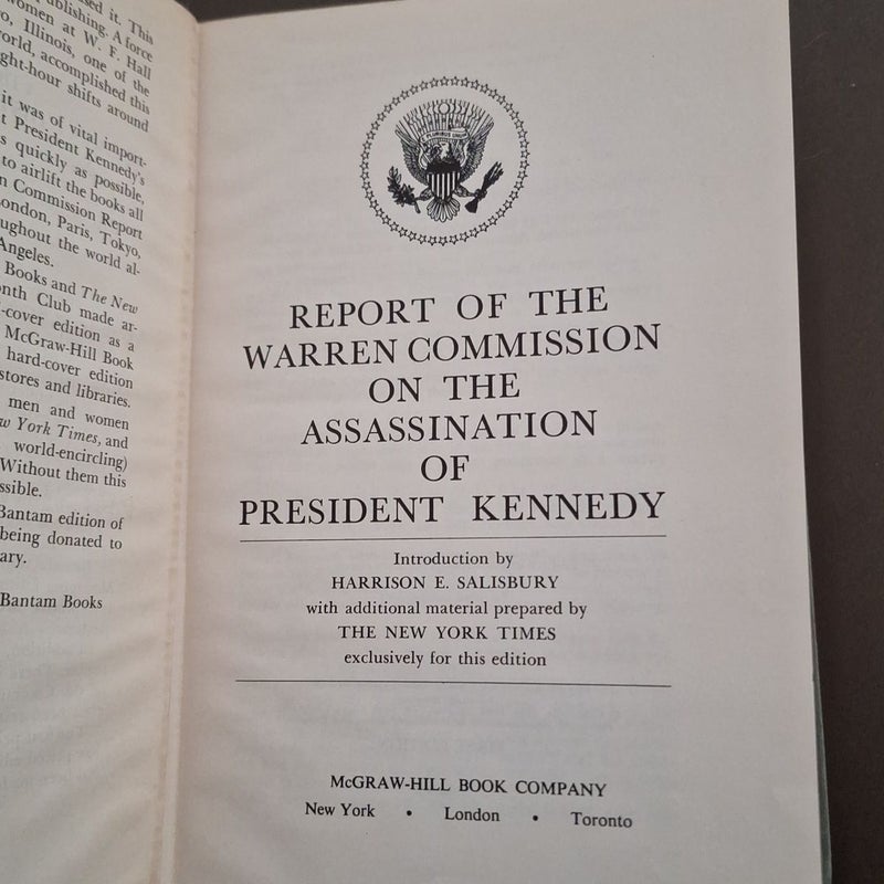 The Assassination of President Kennedy 