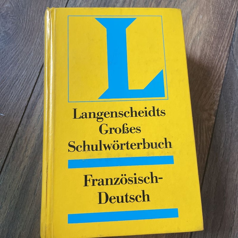 French German dictionary 