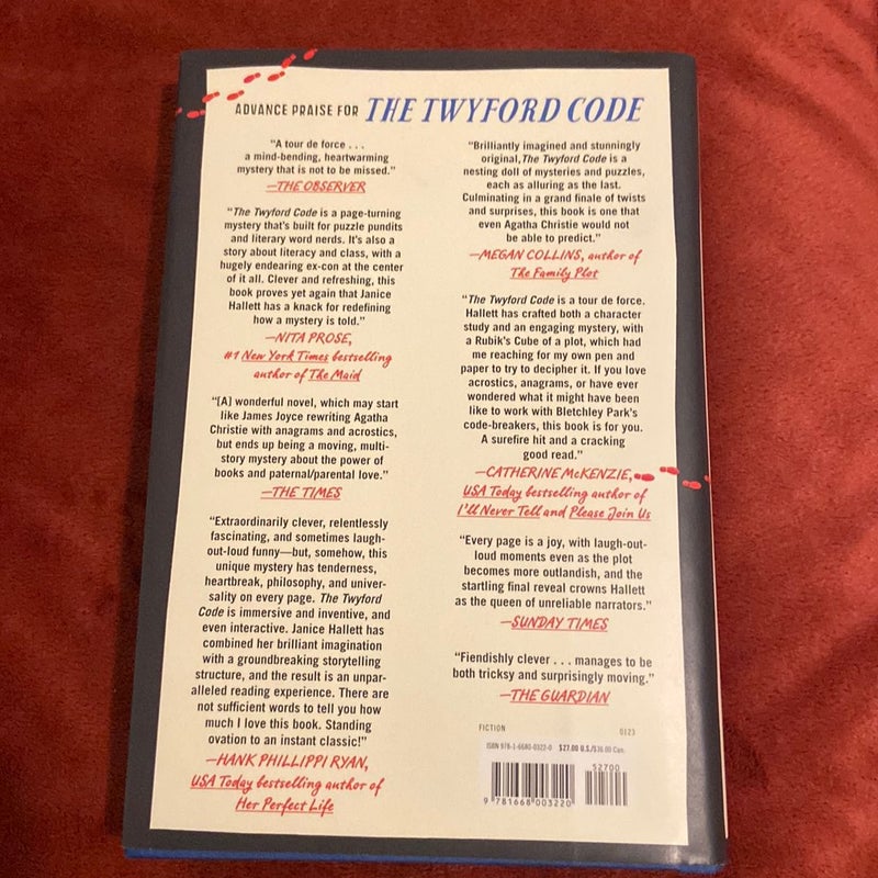 The Twyford Code by Janice Hallett