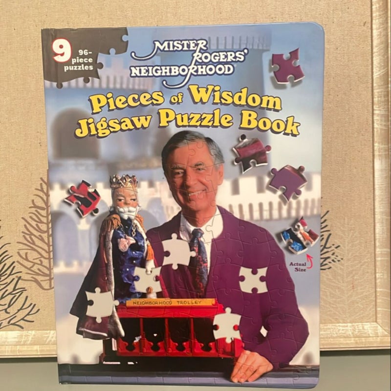 Mister Rogers' Neighborhood: Pieces of Wisdom Jigsaw Puzzle Book