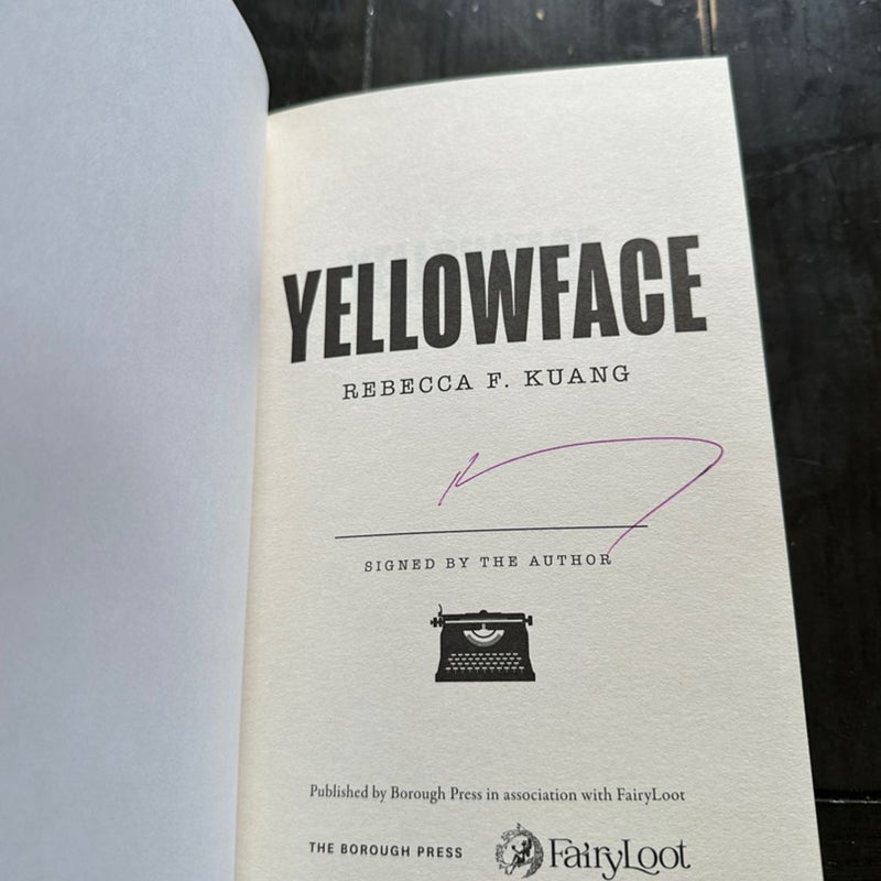 Yellowface *Fairyloot Signed Edition* store