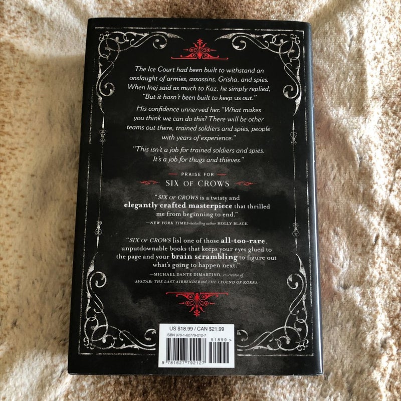 Six of Crows *Out Of Print* *Sprayed Edges*