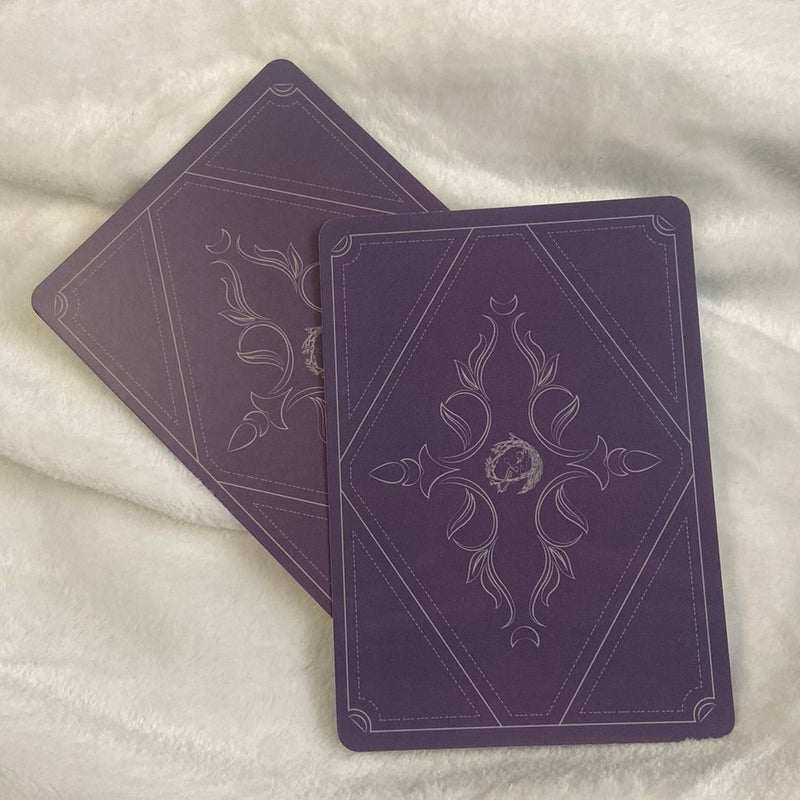 Fairyloot Exclusive Tarot Cards - Edan & Maia Tamarin ( Spin the Dawn by Elizabeth Lim)