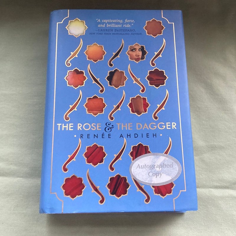 The Rose and the Dagger- Autographed Hardcover