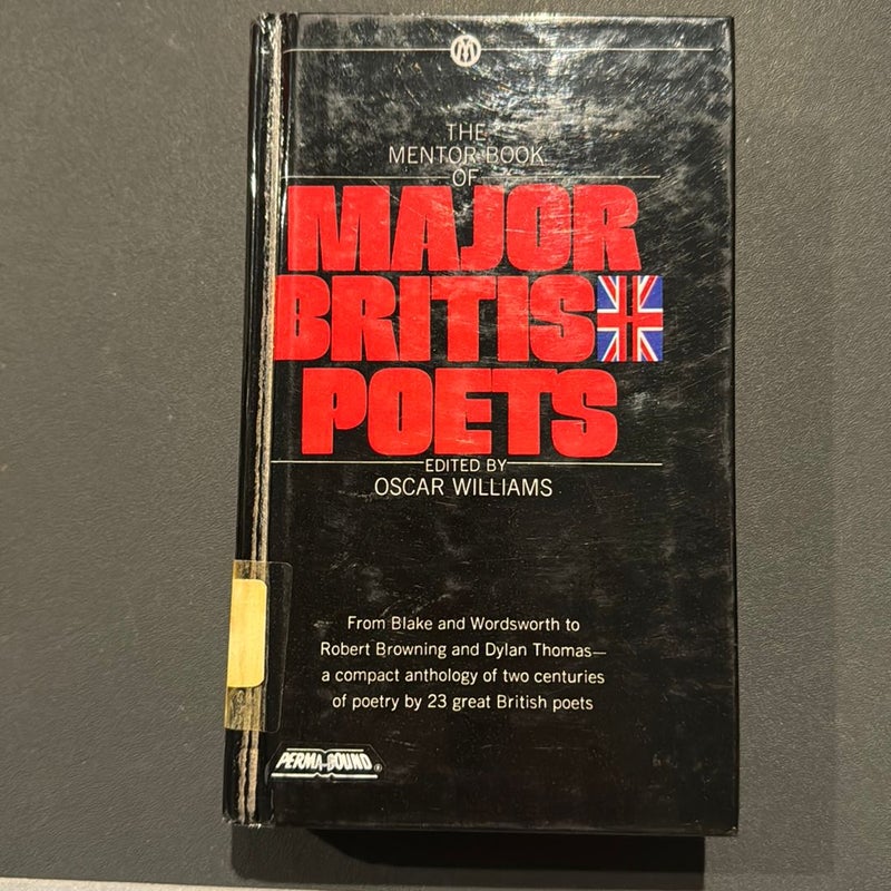The Mentor Book of Major British Poets