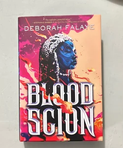 Fairyloot signed Blood Scion w/ author letter