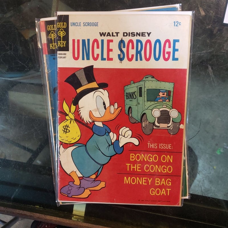 Uncle scrooge lot of 4