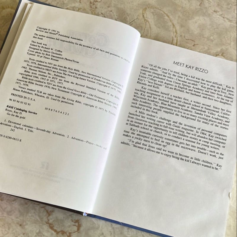 Go for the Gold by Kay D. Rizzo