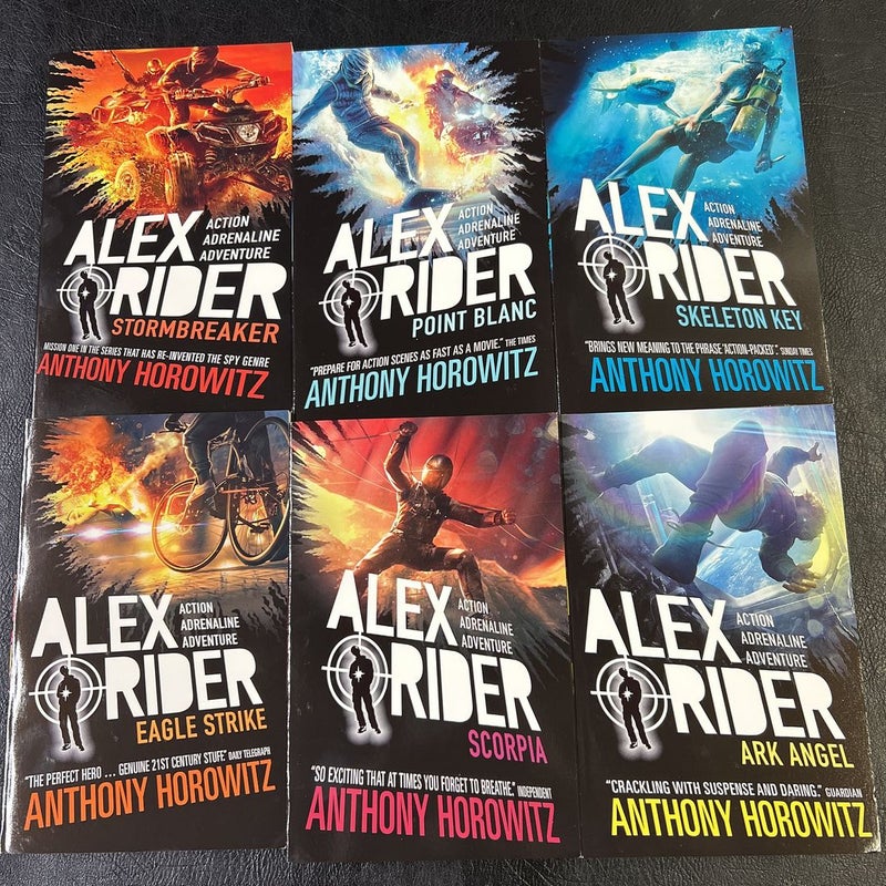 Alex Rider Book set 11 Paperback Bundle