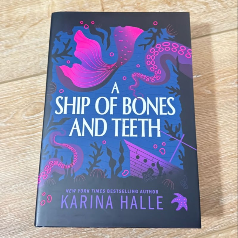 A Ship Of Bones And Teeth (Special Edition with signed book plate)