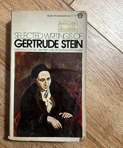 Selected Weings of Gertrude Stein 