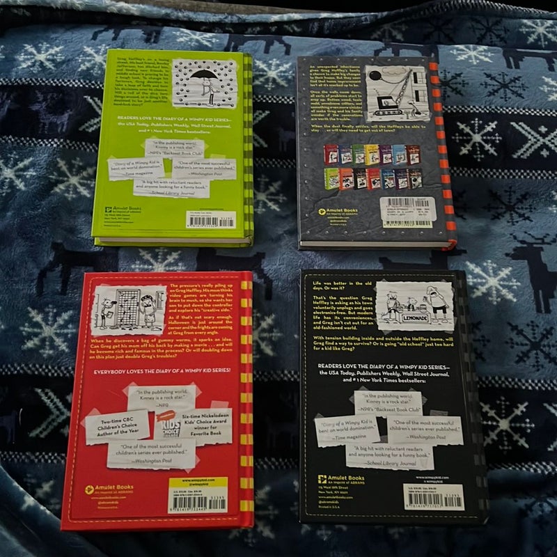 Diary of a Wimpy Kid Bundle (Set of 4)