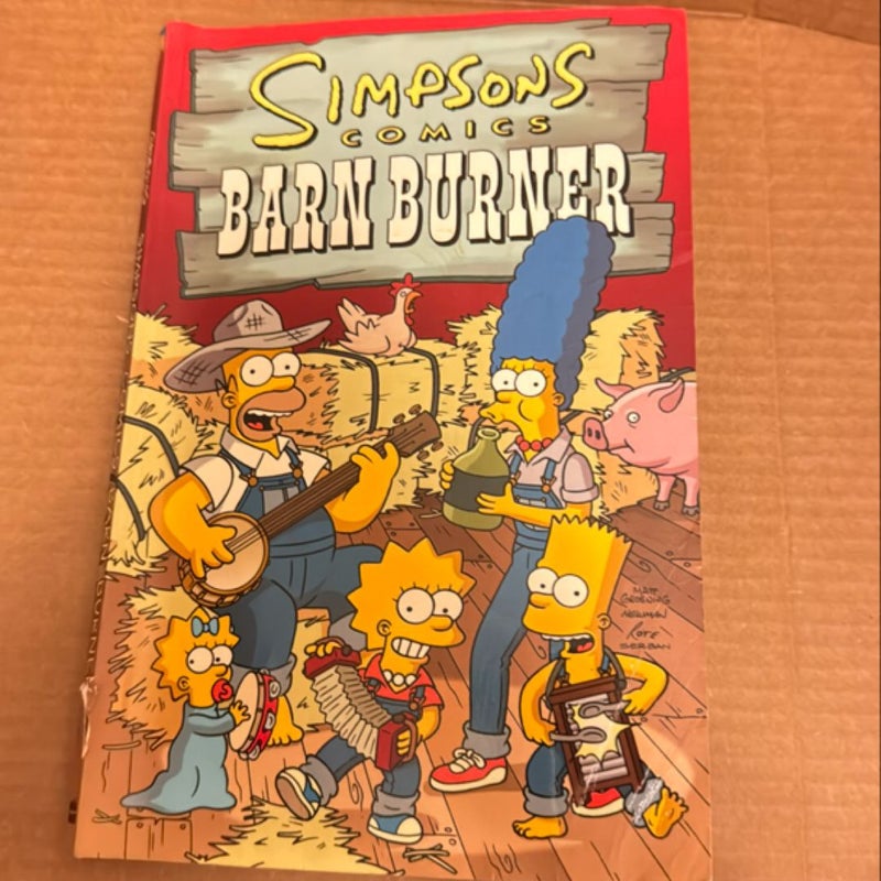 Simpsons Comics Barn Burner