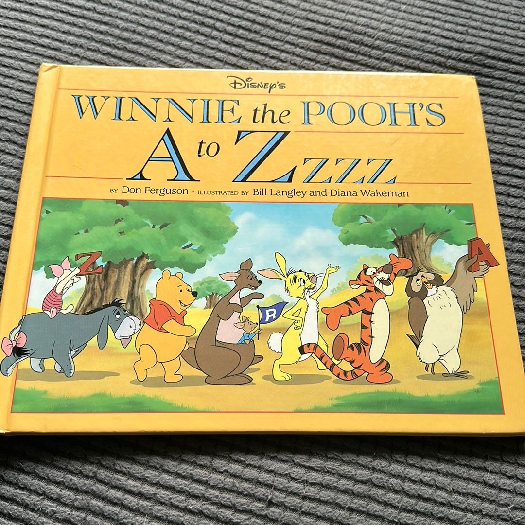 Winnie the Pooh's A to Zzzz by Don Ferguson, Hardcover | Pangobooks