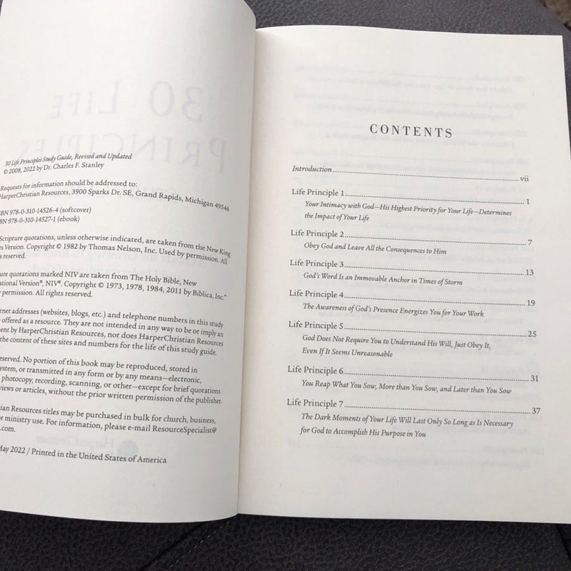 30 Life Principles, Revised and Updated