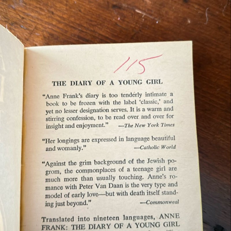 Anne Frank: The Diary of a Young Girl