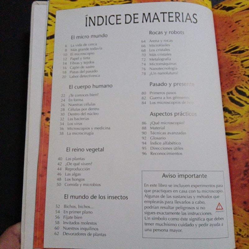 El Gran Libro del Microscopio