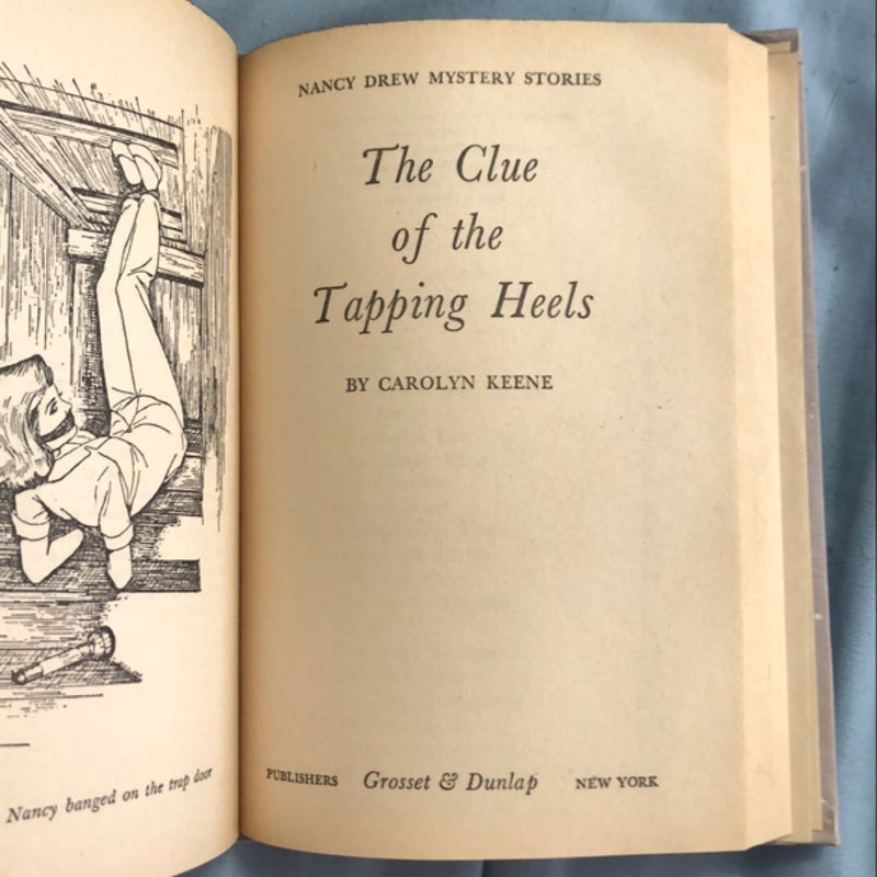 Nancy Drew 15: the Haunted Bridge and Nancy Drew 16: The Clue of the Tapping Heels