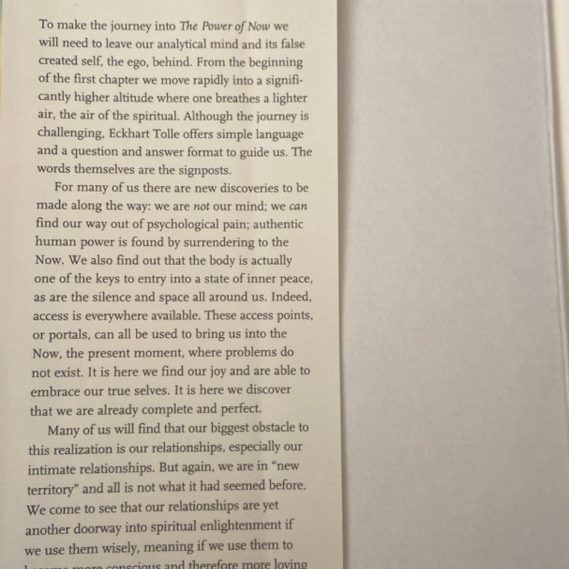The Power of Now